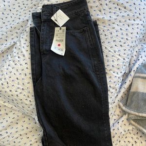 Black wide leg Zara Jeans ⭐️⭐️NEW WITH TAGS ⭐️⭐️